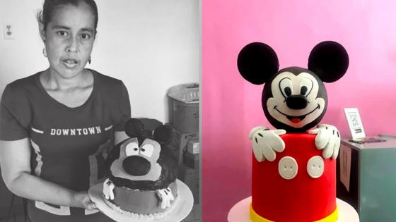 torta Mickey mouse Marjorie Cantillo Marce Cupcakes