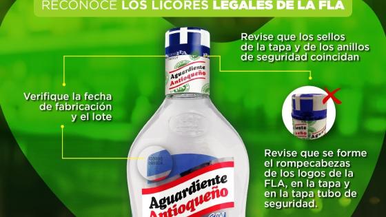 licor adulterado Colombia noticias como identificarlo 