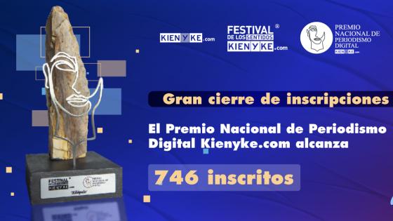 Cierre inscripciones Premio Nacional de Periodismo Digital 2022