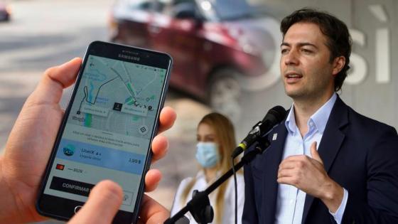Medellín plataformas digitales informales transporte noticias Uber Beat Indriver Didi