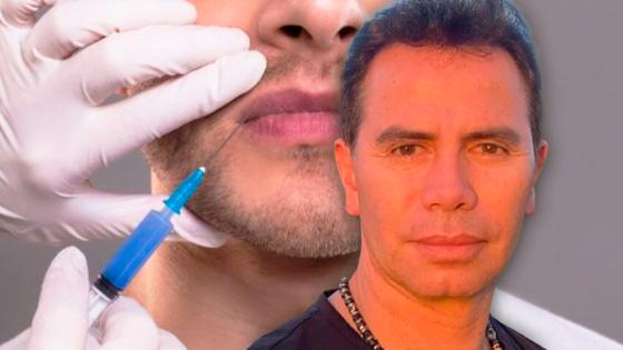 Jhonny Rivera se inyectó los labios