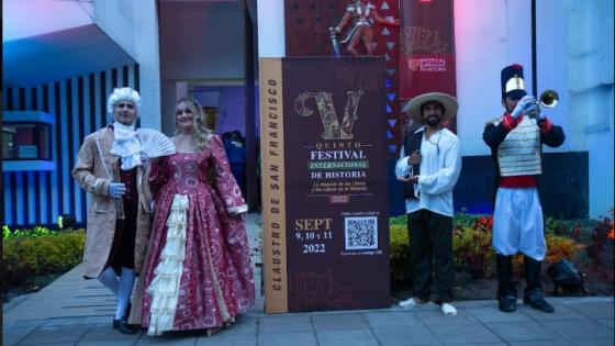 quinto Festival Internacional de Historia de villa de Leyva 
