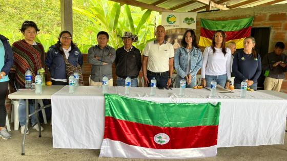 Corantioquia contrata indígenas embera chami gestion ambiental