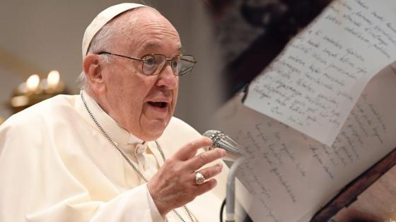 carta Papa Francisco niña Rionegro Antioquia 