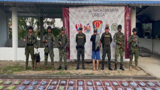 marihuana armada nacional noticias Colombia Caquetá 