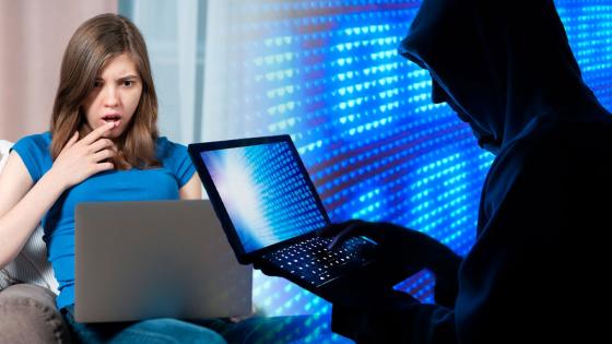 Delincuentes robaban por internet