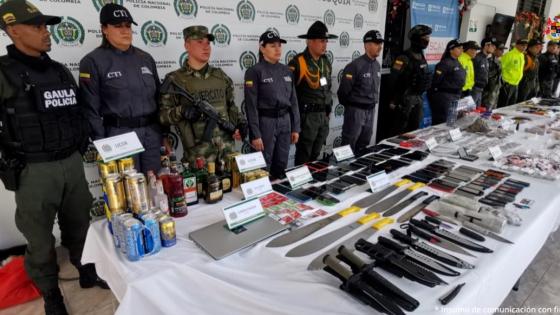 plaza vicio interior centro de detención Antioquia noticias