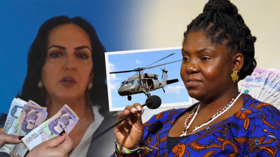 Francia Márquez respondió a acusaciones por viajar en helicóptero.