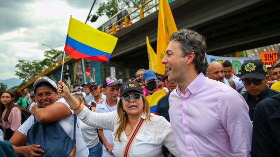 Marcha Daniel Quintero Medellin noticias 