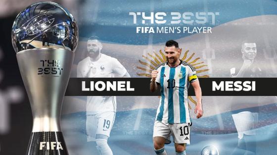 The Best: Lionel Messi es el mejor jugador del 2022