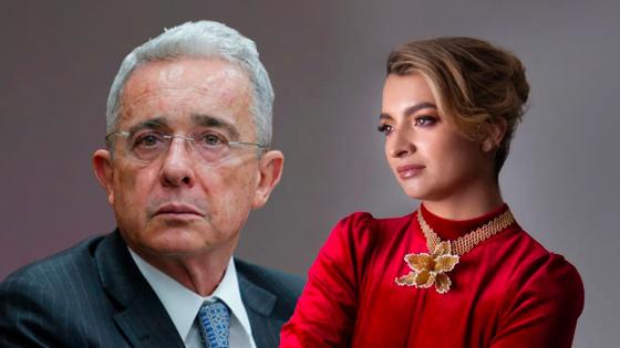 Andrea Petro aceptó apoyo de Álvaro Uribe
