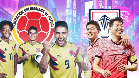 Colombia vs Corea amistoso goles video