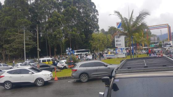 bloqueos aeropuerto rionegro