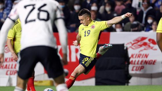 Vea el golazo de Rafael Santos Borré ante Japón en amistoso