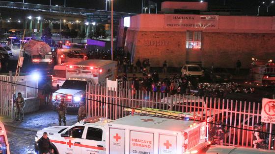 Al menos 37 migrantes fallecieron en incendio en frontera