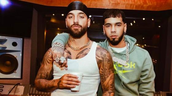 Maluma y Anuel juntos 