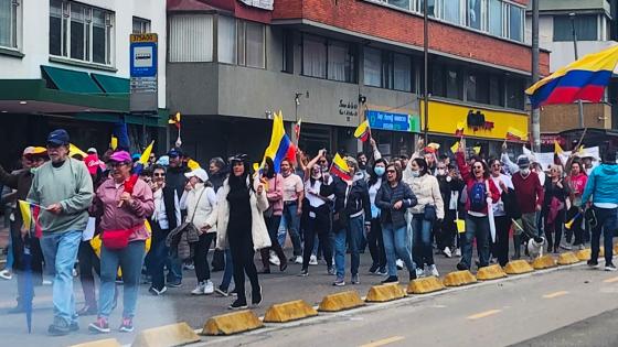 Puntos de concentración marchas 28 y 29 de marzo en Bogotá