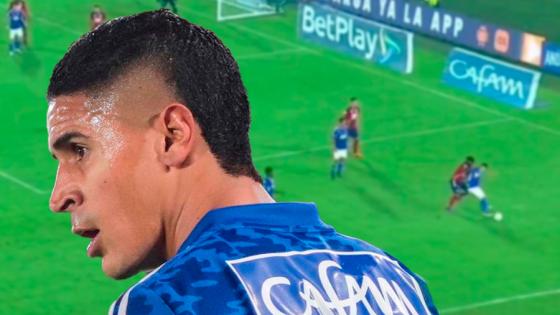 Daniel Cataño y su jugadota para el triunfo de Millonarios