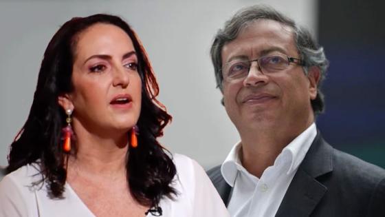 María Fernanda Cabal pone en duda la palabra del presidente Gustavo Petro y la paz total