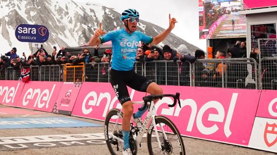 Giro de Italia: Leknessund líder, vencedor Davide Bais