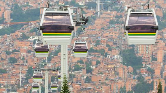 Nuevos cinco Metrocables de Medellín