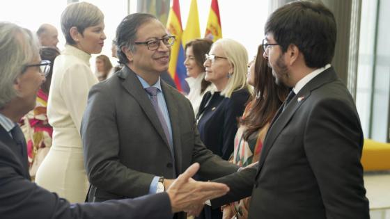 Gustavo Petro visita España 