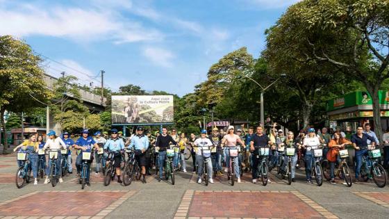 bicicletas eléctricas públicas Medellín Encicla