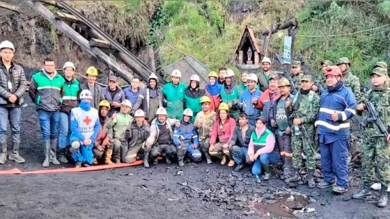 Mineros atrapados en Zipaquirá: Tras 55 horas de trabajo fueron rescatados