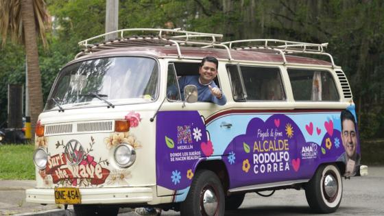 Rodolfo Correa furgoneta 