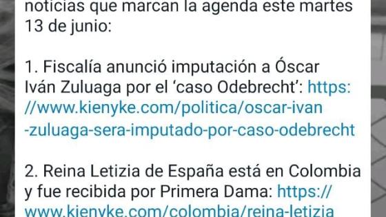 Así se puede suscribir al canal de WhatsApp de KienyKe Así se puede suscribir al canal de WhatsApp de KienyKe