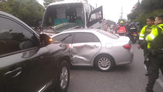 accidente múltiple Medellín noticias 