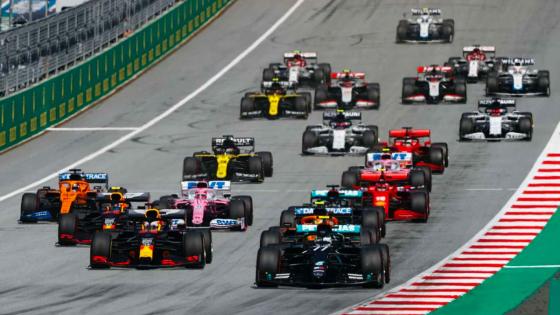 Fórmula 1: Grilla de partida del GP de Austria