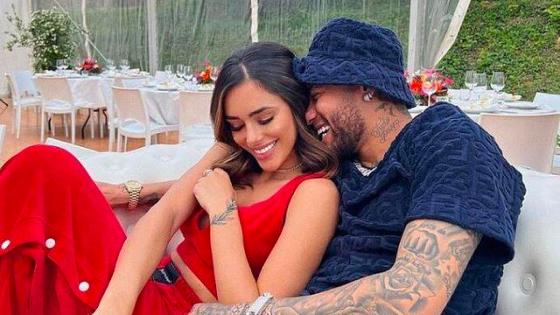 Neymar y Bruna Biancardi celebraron la revelación de su hija.