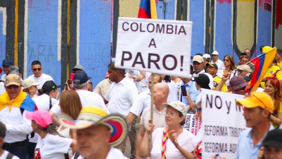 Marchas en Colombia del 20 de junio contra el gobierno de Gustavo Petro