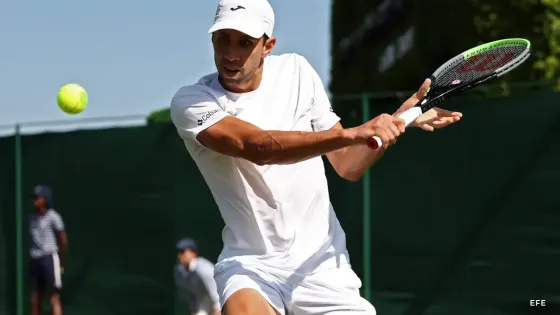 Daniel Galán llegó a octavos de Wimbledon e hizo historia