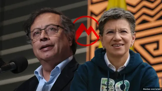 Gustavo Petro Claudia López Metro Bogotá