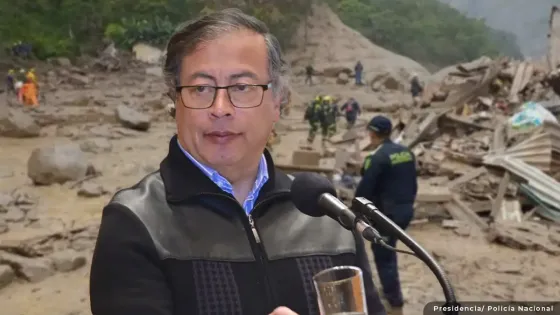 Gustavo Petro propone una reserva forestal tras avalancha en Quetame
