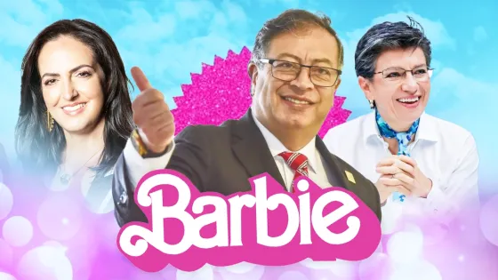 Así lucen los políticos colombianos con el filtro de Barbie