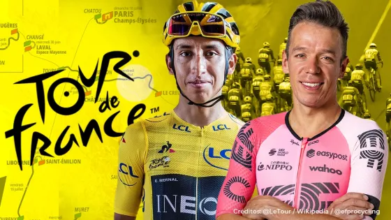 Tour de Francia 2023: Colombianos luego de la etapa 4