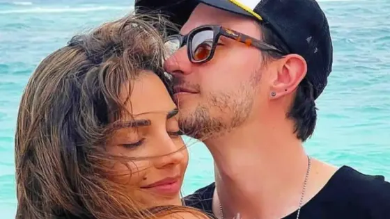 Diego Sáenz y su novia Diego Sáenz y su novia