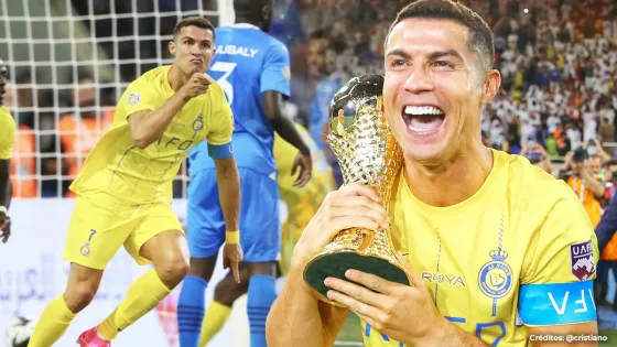 Cristiano Ronaldo y su “berrinche” al final de un partido