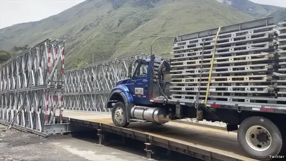 Puente militar Quetame Cundinamarca 