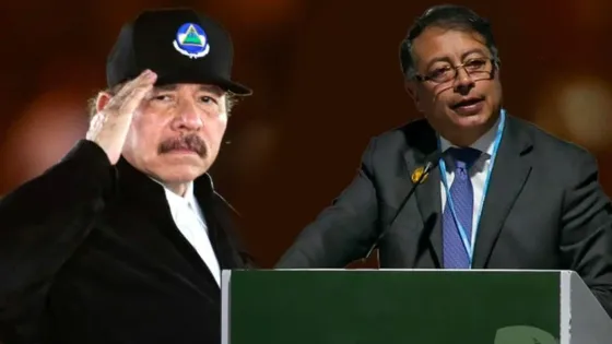 Daniel Ortega se desata contra Gustavo Petro tras críticas a su gobierno
