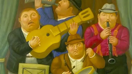 Los músicos callejeros Los músicos callejeros