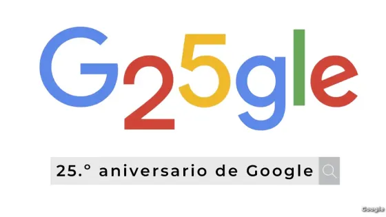 Google cumple 25 años