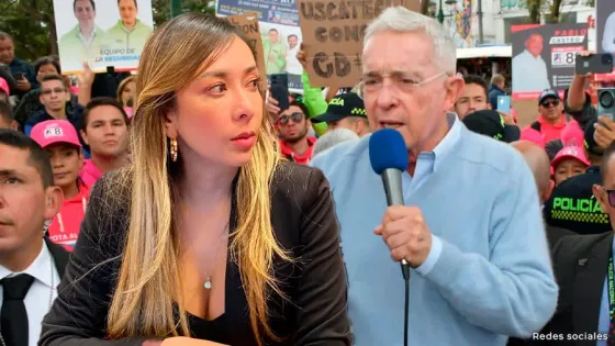 El respaldo de Álvaro Uribe a Katherine Miranda que causa polémica