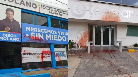 ¿Tuvieron relación los ataques a la sede de Diego Molano y Todelar?