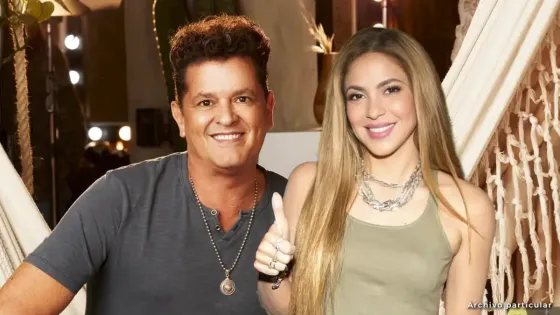 ¡En shock! Así reaccionó Carlos Vives tras sorpresa de Shakira