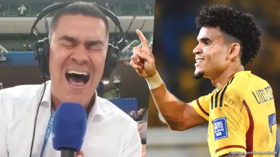 Eduardo Luis rompe en llanto narrando el partido de Colombia vs Brasil
