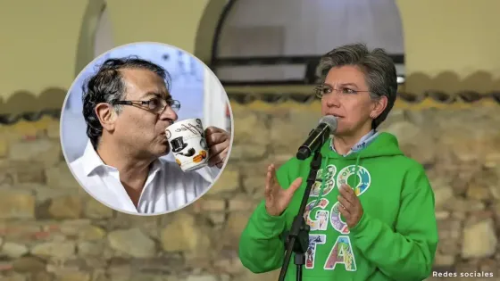 Claudia López, otra vez, lanzó pullas al presidente Gustavo Petro